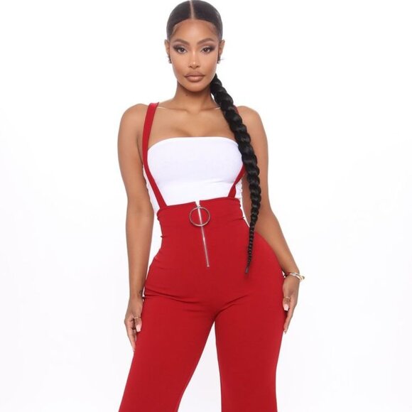 Fashion Nova Get in the Ring Jumpsuit - Picture 1 of 9